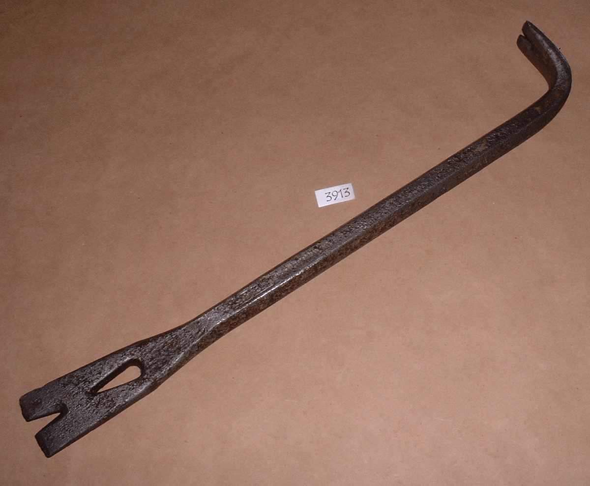 Vintage Stanley Handyman No. 818 Pry Bar Nail Puller Rip Bar