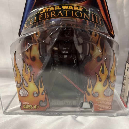 Star Wars Celebration III Talking Darth Vader AFA GRADED 85NM Exclusive - Picture 2 of 6