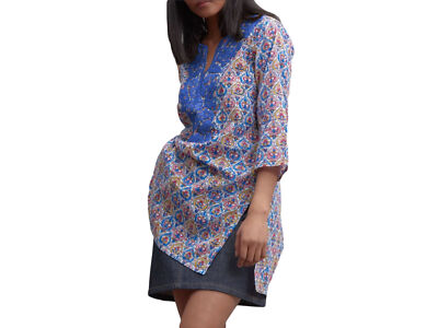 Roberta Roller Rabbit Damen Akar Inez Kurta Klein Blau