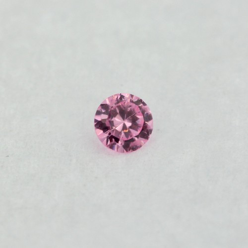 Loose Round Cut Shape Pink Sapphire CZ Stone Single Cubic Zirconia Birthstone - Picture 12 of 121