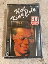 SEALED NAT King Cole Cassette 20 Greatest Hits