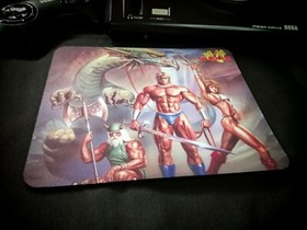 Mousepad PC Tapis de Souris Golden Axe Sega Megadrive Genesis Saturn