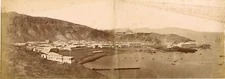 Panorama Aden albumen print 19.8x55 circa 1890 albumen print 