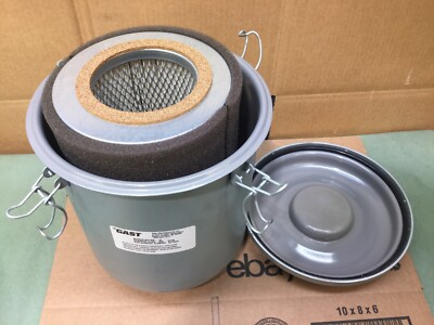 GAST AJ151G 2-1/2'' PNEUMATIC VACUUM FILTER 300 CFM MAX FLOW 10 MICRON NEW NO BOX