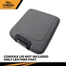 Gray Center Console Lid Armrest Jump Seat Cover Fit For 2013-2018 Dodge Ram New