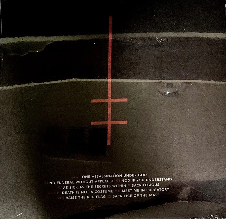 NEW-SEALED-MARILYN MANSON-One Assassination Under God-Black Ice w/White Splatter - Image 4 of 4