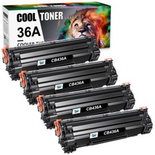 CB436A Toner Cartridge Compatible With HP 36A LaserJet P1505 P1505n M1522