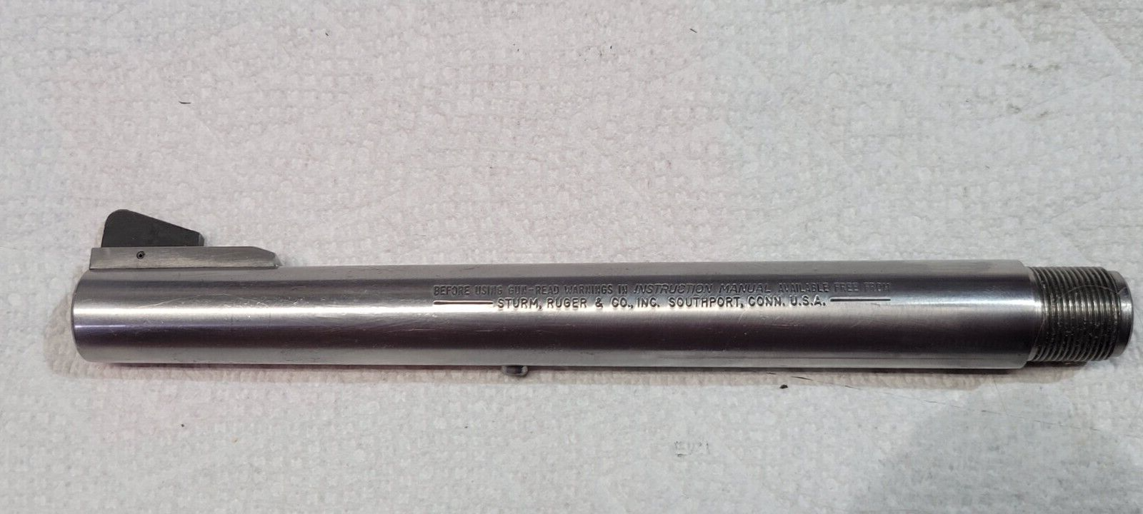 SS NM Ruger Super Blackhawk .44 Mag Barrel 7.5