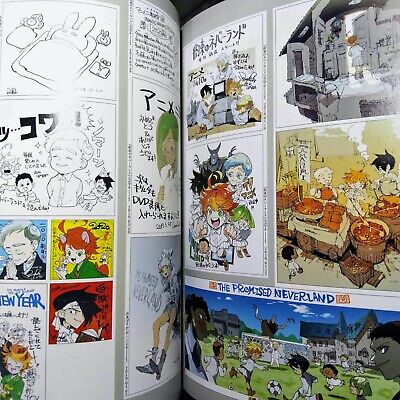 The Promised Neverland ART BOOK WORLD JAPAN TV Anime NEW Posuka