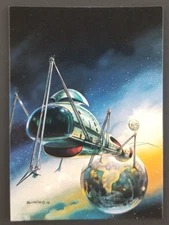 Robobug Outer Space Ship 1992 Fantasy Art Boris Vallejo Card #79 (NM)