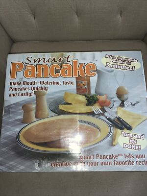 New~SMART~Eggs~Burger~& MORE~3 Pc.Set~Mouth Watering Homemade Pancakes & More 