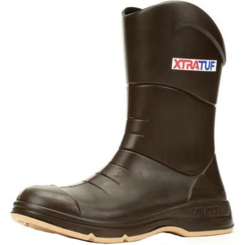 Xtratuf Men's Commander Chocolate \u0026 Tan Size 14 Fishing Boot