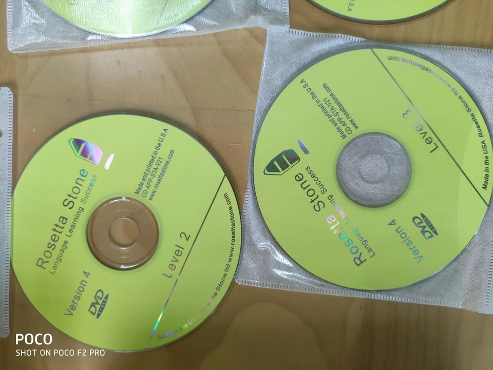 Rosetta Stone American English Version 4 Level 1 to 5 for Mac & Pc, open box new - Image 4 of 4