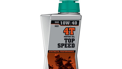 Motorex - 198403 - Top Speed 4T Synthetic Engine oil SAE 10w40 Quart Bottle