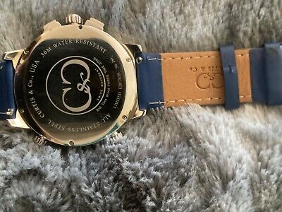 Curtis & Co Big Time World Watch Limited Edition #264 Blue Curtis & Co Big Time World Watch Limited Edition #264 Blue