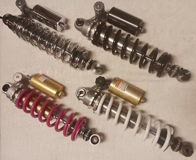 CHROME 370LB/IN Yamaha Banshee OEM Rear Shock Heavy Duty Stiff