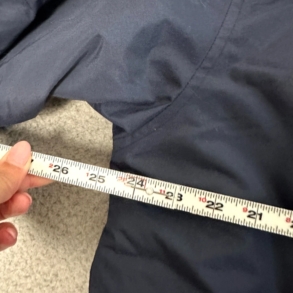 Chaqueta acolchada KAPPA vintage para hombre botones a presión medianos azul marino Foto 3 de 4