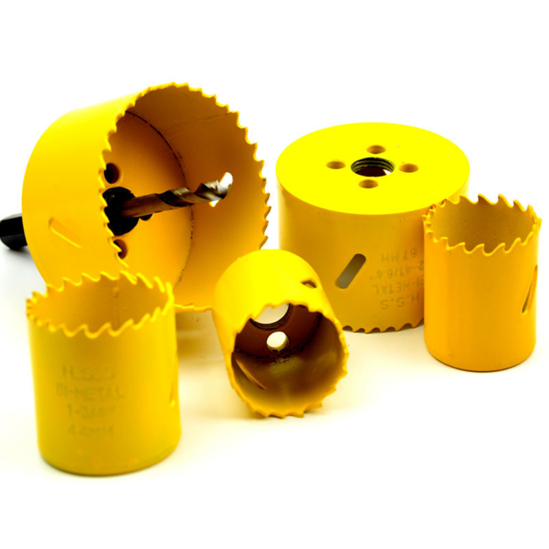 Bi-Metal Hole Saw 3" Inch With Arbor and Pilot Center Drill Bit Hole ...