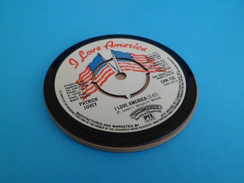 DRINKS COASTERS Upcycled HARD ROCK Vinyl Record Singles Hit Songs LIST 5 - Picture 688 of 984