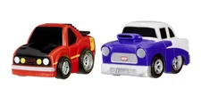 Little Tikes Crazy Fast Cars 2-Pack Muscle Movers, Multi-Color, Goes up to 50 ft
