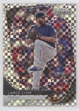 2020 Panini Prizm Tier II Power Plaid Prizm 44/75 Lance Lynn #127 md3
