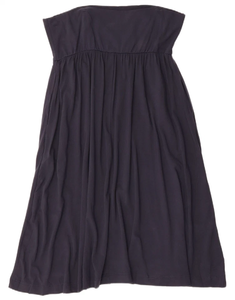 JOHN LEWIS Womens Maxi Flared Skirt UK 16 Large W36  Navy Blue RG09 - Image 2 of 3