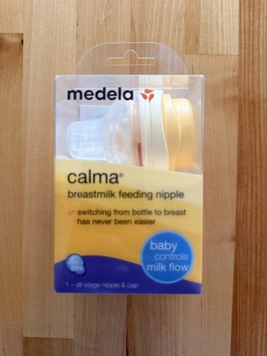 Medela Calma 68020 Self-Paced Air-Vent Nipple - Switch from Bottle to Breast