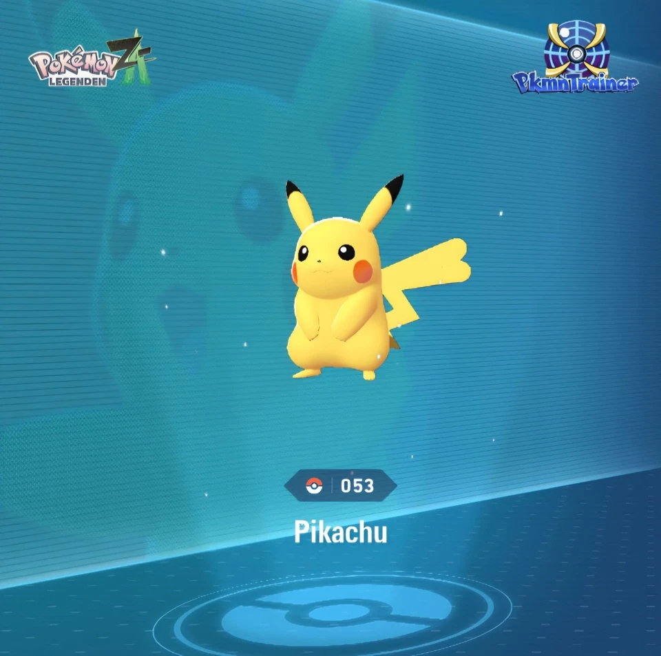 Pikachu / Normal & Shiny / 6IV / Pokémon-Legenden: Z-A