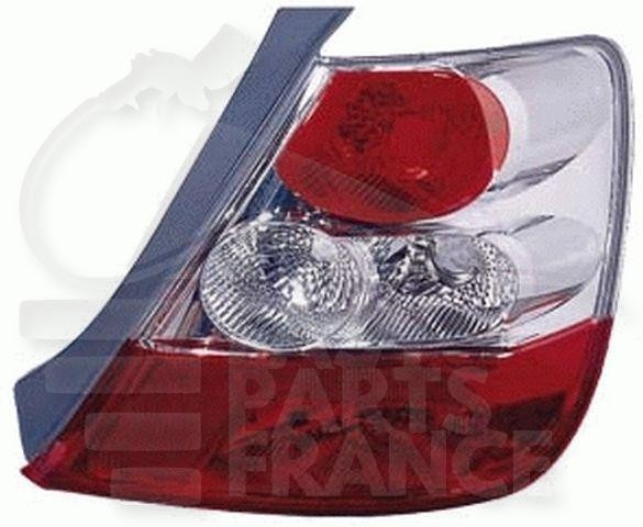 Feu arrière droit Honda Civic 3 portes pour réparer une optique cassée