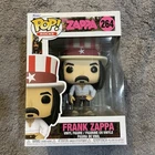 Funko Pop ROCKS #264 Frank Zappa Uncle Sam Vinyl Figure New In Box