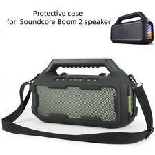 Protective case for Soundcore Boom 2 speaker dust-proof and shock-resistant