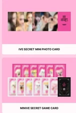 Krispy Kreme Doughnuts IVE secret edition photocard set