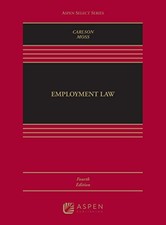 Employment Law (Aspen Select), Moss, Scott