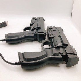 Sega Saturn Gun Controller Virtua Cop HSS-0122 Lot of 2 Game CRT TV Only Tested