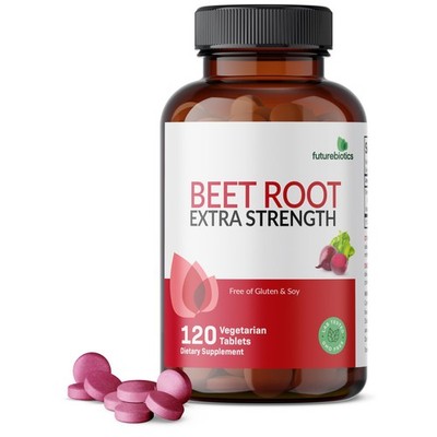 Futurebiotics Beet Root Extra Strength, Non-GMO, 120 120 Count (Pack of 1) 