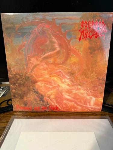 Morbid Angel Blessed Are the Sick 12" Black Vinyl LP 33RPM Earache 1991 MOSH31 - product listing photo