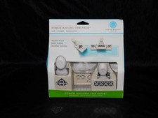 Martha Stewart Double Loops Paper Punch Around The Page Set 2 Border Corner NEW