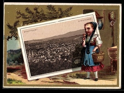 Vertreterkarte Amiens, L. Vigneron, Spécialite de Cafés Verts & Grilles, Place  