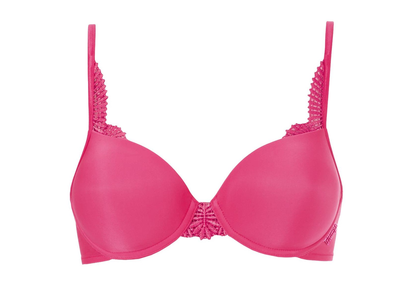 Triumph True Curves WHP Underwired Padded Half Cup Bra Guava (1058) 32E