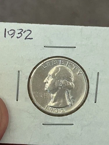 1932 Uncirculated Washington Quarter 90% Silver NICE COIN!