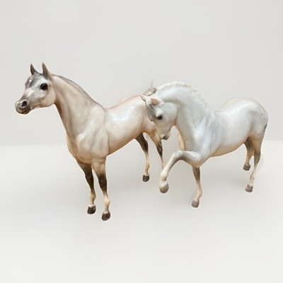 Breyer Legionario III Andalusian Stallion gray  And A Stallion White Grey Horse
