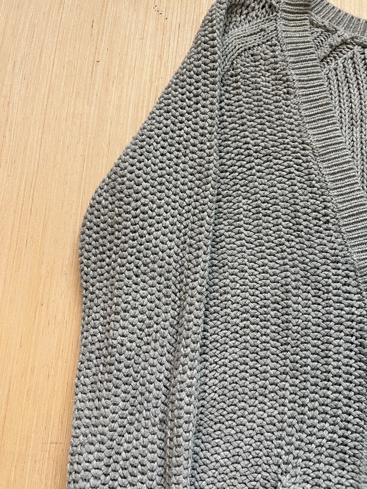 Gap Ribbed Knit V-Neck Button Front Cardigan Swea… - image 3