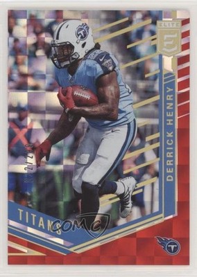 2018 Donruss Elite Red 22/299 Derrick Henry #53 1j2