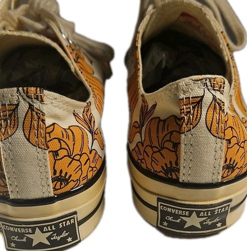Shoe Sneaker Converse Women 9 VTG Floral Chuck 70 Cottage Boho Normcor Y2(5A) - Picture 13 of 13