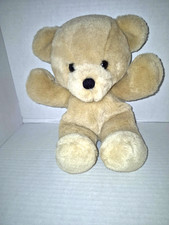 Vintage 1979 DAKIN Cuddles Teddy Beige Stuffed Animal 14" Plush Teddy Bear