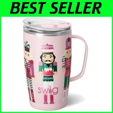 18oz Stainless Steel Travel Mug - Cup Holder Friendly