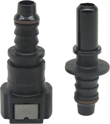 Quick Release Connect - 9.49mm 3/8 - Nylon Fuel Line Hose ID8 - M Size: 9S-ID8