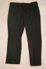 Mango Selection Black Front Seam Straight Leg Trousers Pants Size US 10 EUR 42