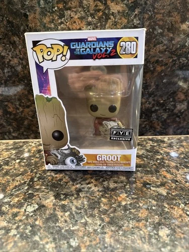 Funko Pop! Vinyl: Marvel - Groot (w/ Cyber Eye) - FYE (Exclusive) #280
