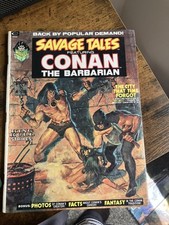Savage Tales 2 Conan the Barbarian Magazine Barry Smith Berni Wrightson art REH